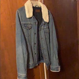 ASOS Fleece-lined Denim Jacket